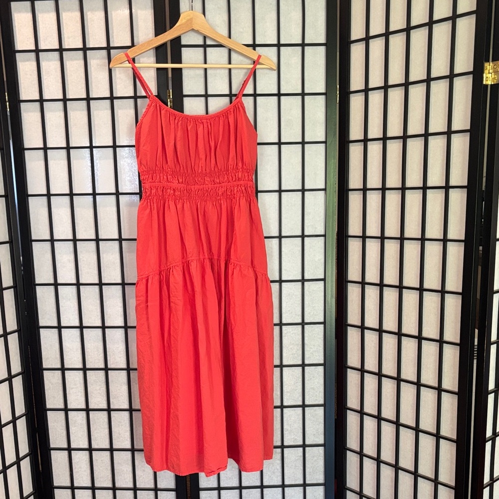 UNIQLO Coral Sun Dress